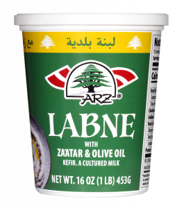ARZ Labne w/ Zaatar & Olive Oil (16OZ) - Papaya Express